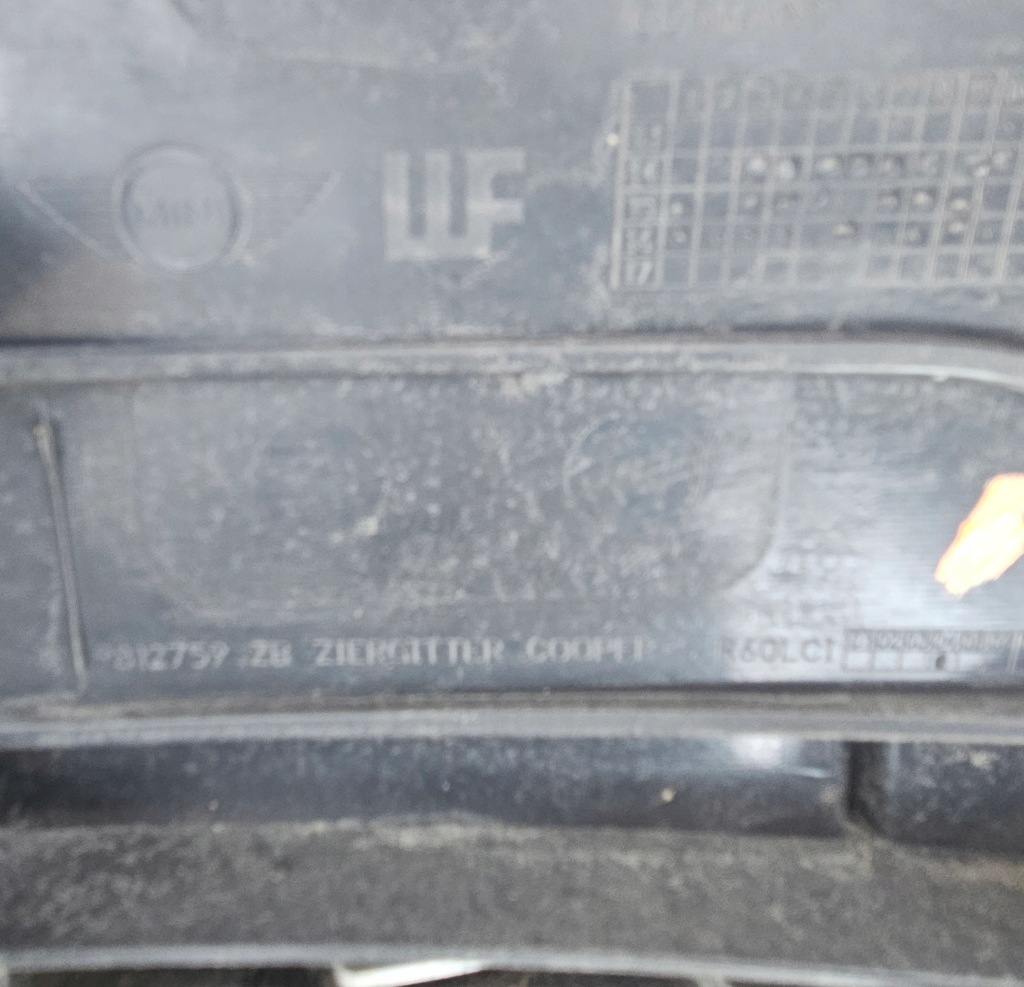 фото №9, Mini cooper r60 lci countryman решітка радіатора решітка радіатора 9812759