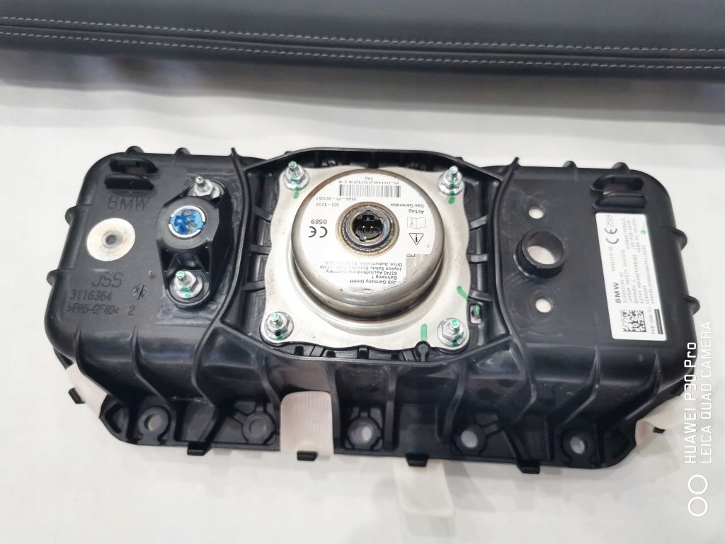 фото №6, Bmw x1 u11 новый model комплект консоль подушка безопасности кожа гладкая серая nić