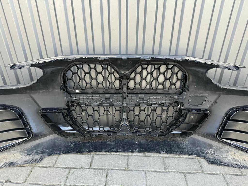 фото №10, Bmw 4 g26 m-pakiet бампер перед передній 6xpdc blacksapphire 475 kompletny