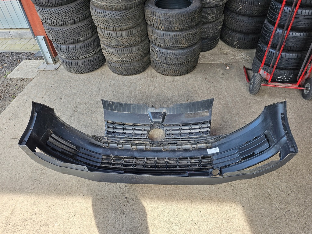 фото №11, Volkswagen transporter t6 бампер передний перед 7e0807221d