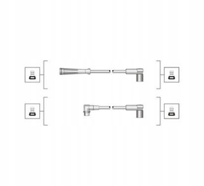 фото №1, Набір трубопровід запалювання magneti marelli 941319170024