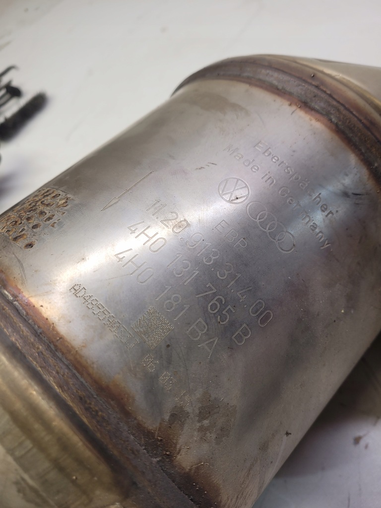 фото №7, Катализатор dpf фильтр audi a6 a7 a8 lift 4h0131765b