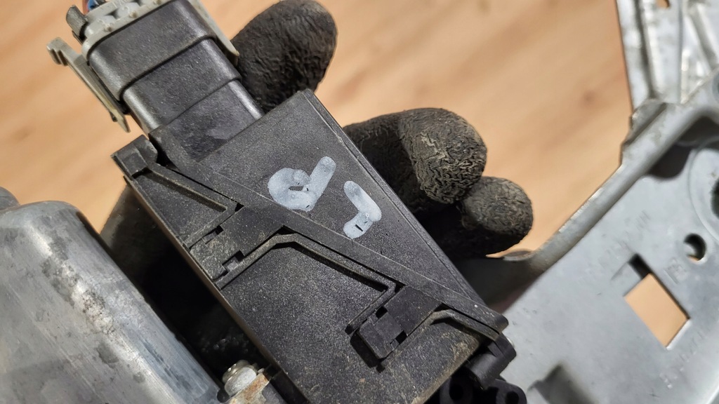 фото №7, Механізм підйомник скло лівий перед opel meriva a 02-