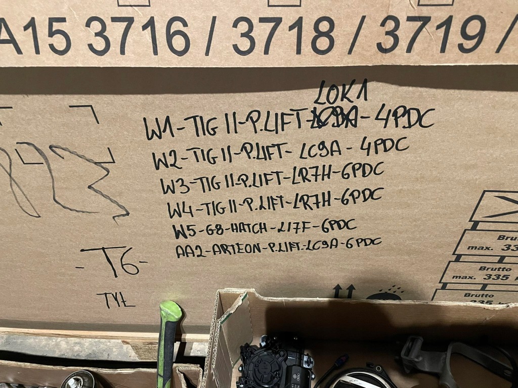 фото №11, Vw golf 8 хэтчбек бампер задняя lc9a la7c lc5b li7f