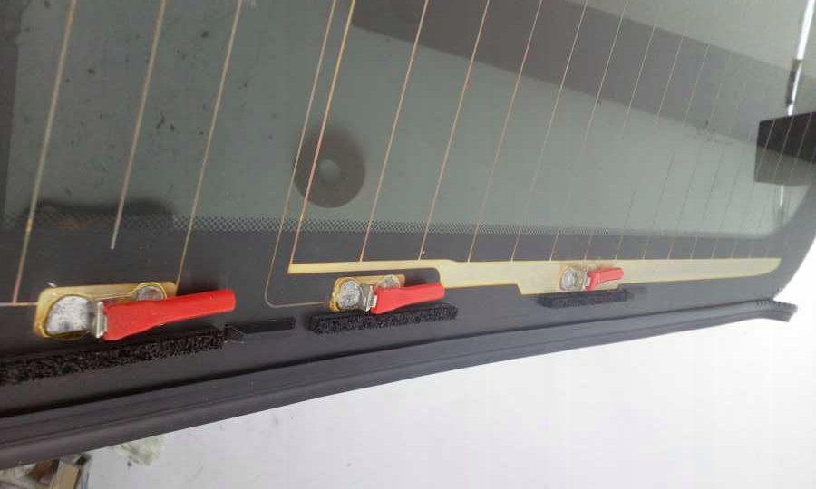 фото №3, Стекло задняя задняя hyundai i40 sedan 2010- с подогревом тонированная nowa