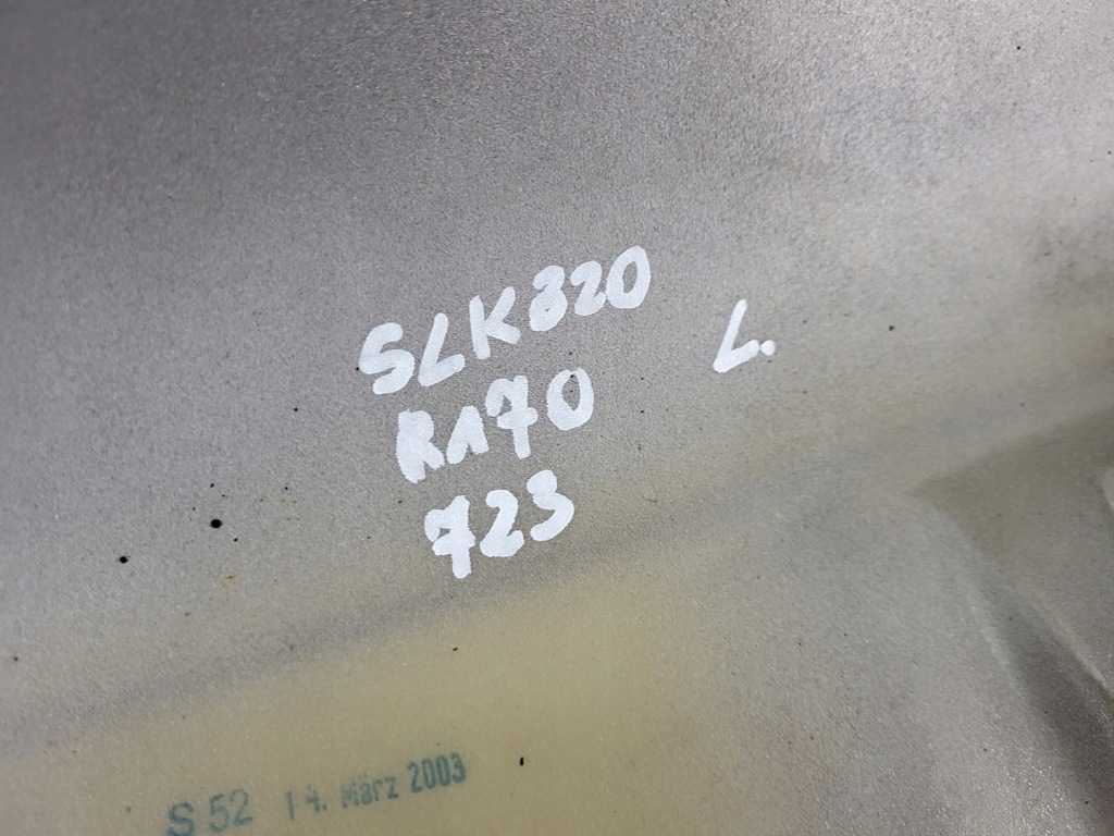 фото №14, Mercedes slk r170 lift молдинг порог левая накладка 723 cubanite