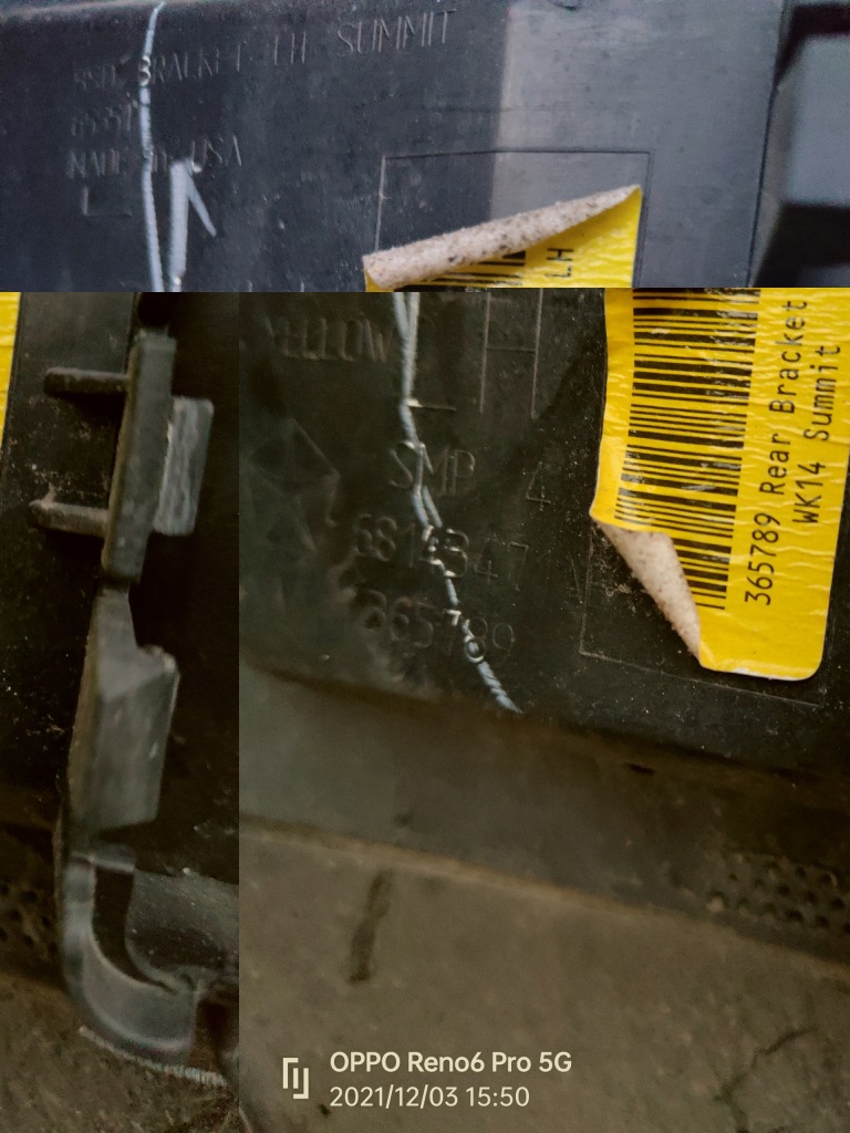 фото №10, Jeep grand cherokee wk2 summit бампер задній задня