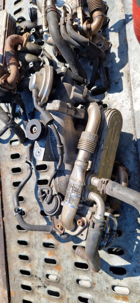 фото №15, Радіатор вихлопних газів 038131513ad 1.9 tdi bxe bkc + egr