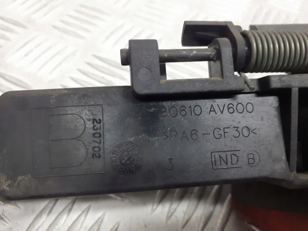 фото №2, Ручка права задня зовнішня nissan primera p12