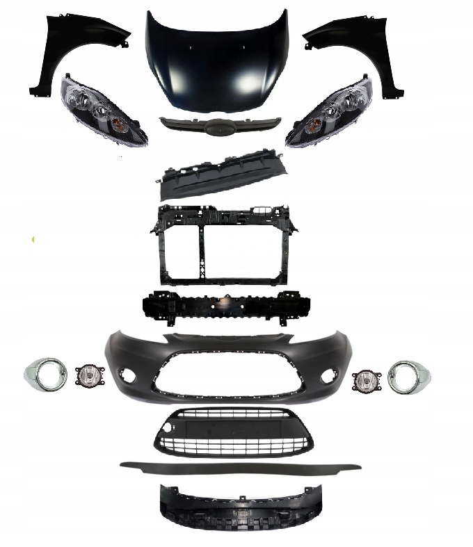 фото №1, Ford fiesta ja8 2008-2013 kompletny перед капот