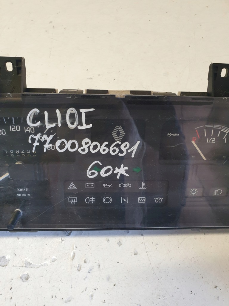фото №3, Счетчик приборы renault clio i 7700806691