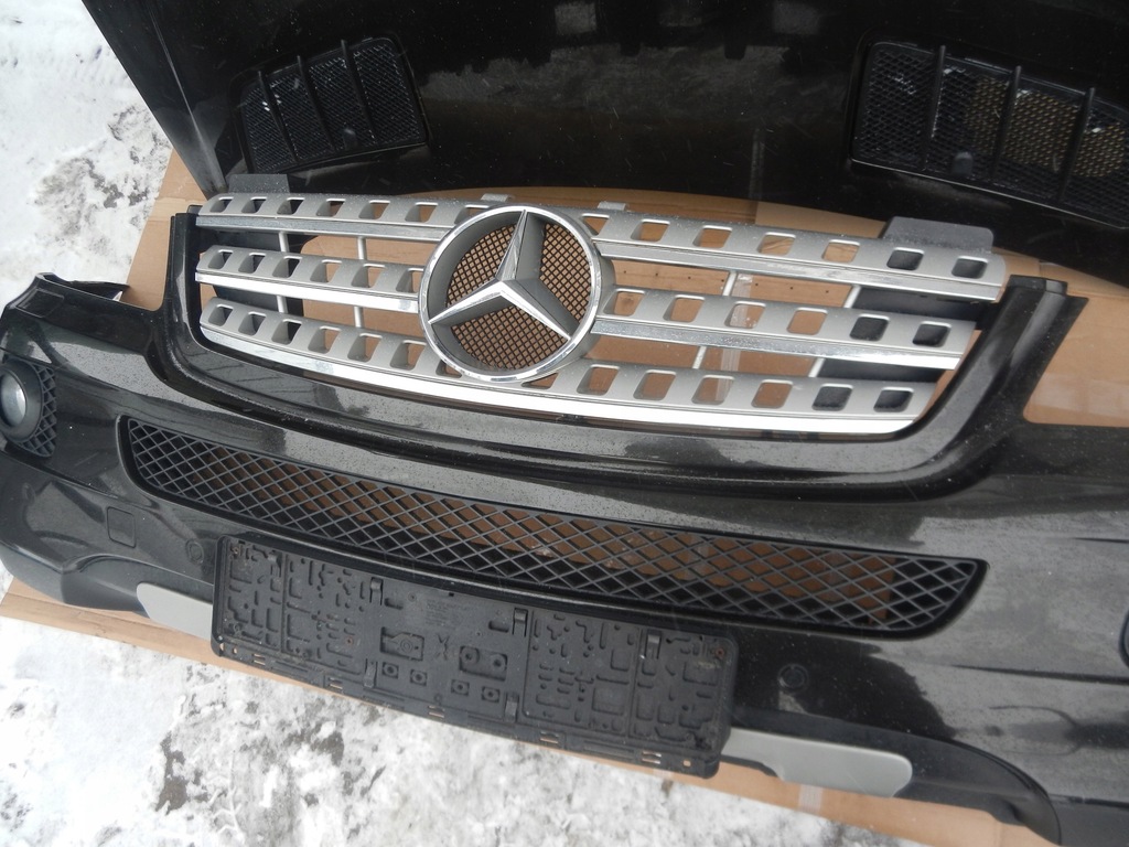 фото №10, Kompletny перед капот лампи бампер крила mercedes ml w164 3.0cdi c474