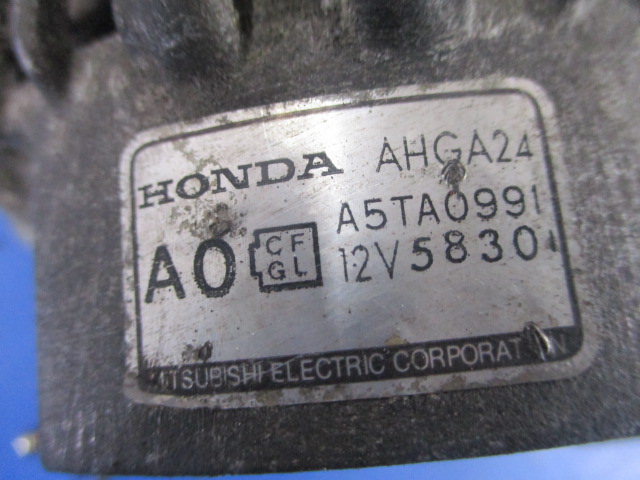 Honda civic vi 1.5 16v генератор ahga24 a5ta0991 перевірений Зі Шроту