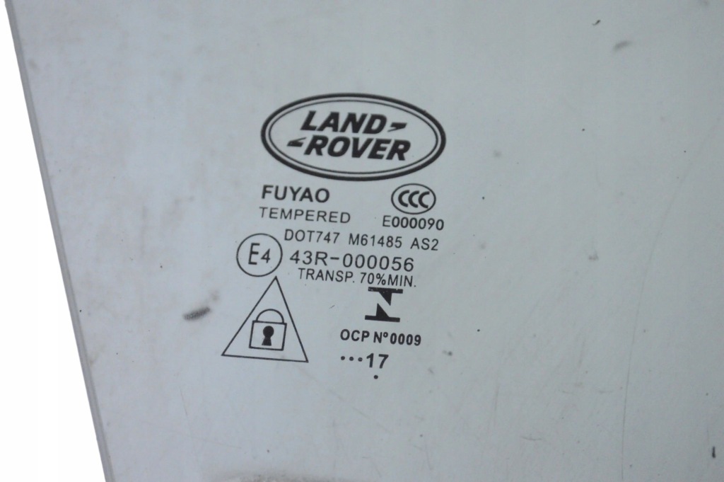 фото №4, Land rover range rover velar 2017 перед сторона правая стекло дверь передних