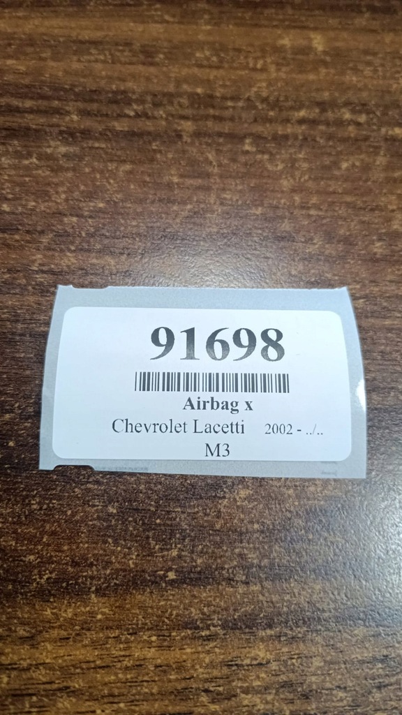 фото №7, Chevrolet lacetti подушка подушка безопасности водителя 96474818