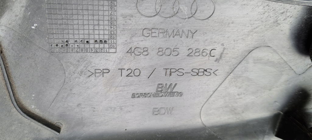 фото №8, A7 4g s7 накладка защита лампы правый перед 4g8805286c