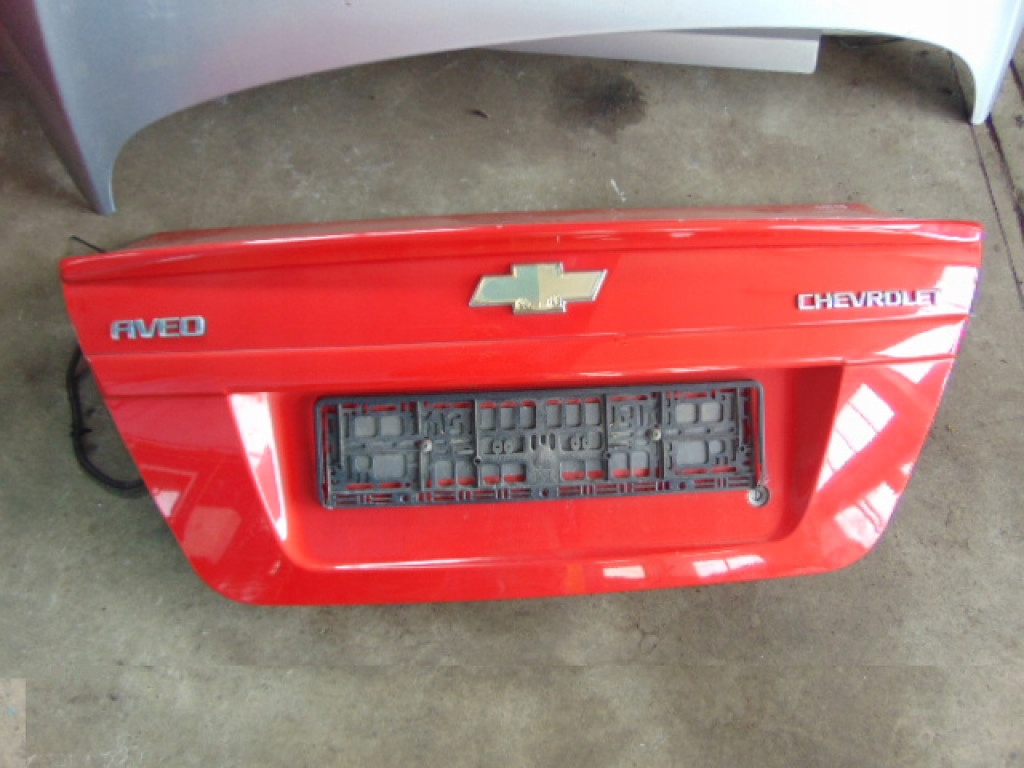 фото №1, Chevrolet aveo задня кришка багажника sedan