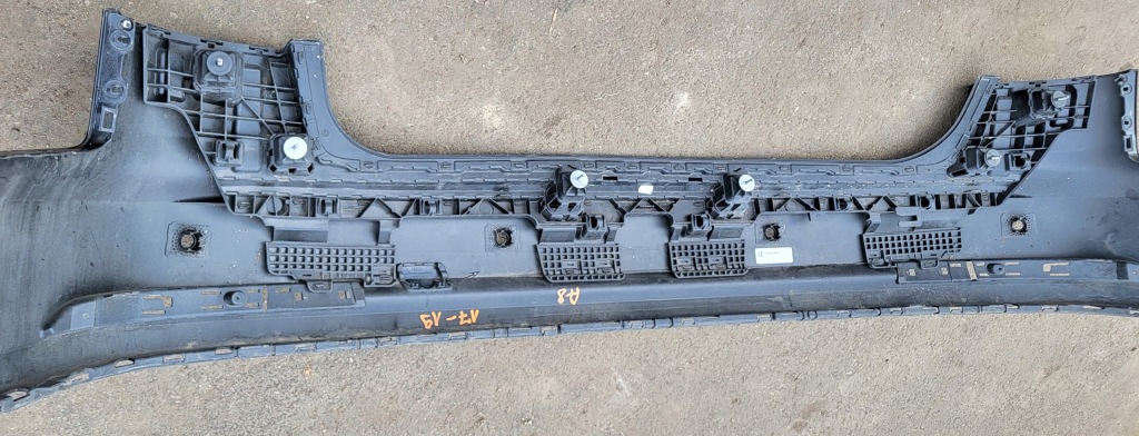 фото №15, Бампер задний задняя audi a8 d5 4n0 чёрный оригинал