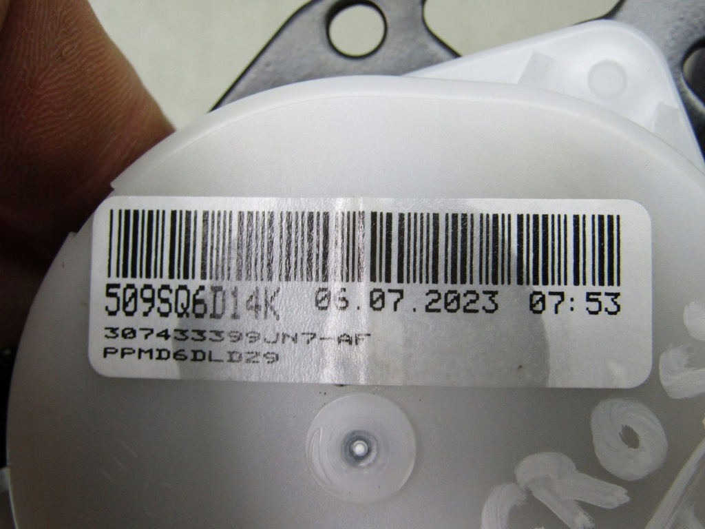 фото №8, Sx4 s-cross ii 23r pas натяжитель правый задняя задний безопасности 509sq6d14k