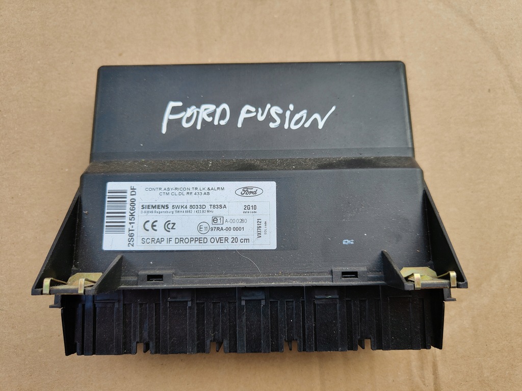 фото №1, Модуль комфорту ford fiesta mk6 fusion 5wk48033d