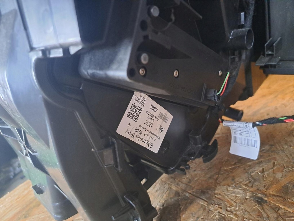 фото №6, Mercedes w247 обігрівач комплектна повітропровід europa