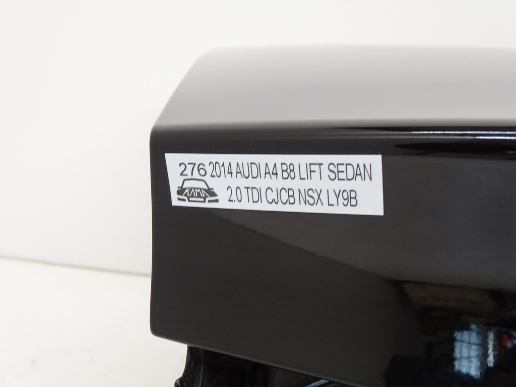 фото №15, Крышка багажника крышка задняя задняя багажника audi a4 s4 b8 lift sedan czarna ly9b 11r-