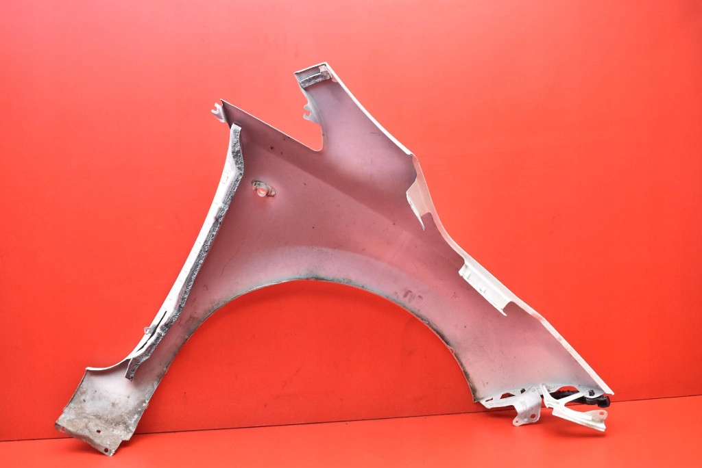 фото №13, Крыло левый перед передний белый nissan leaf 1 i za0 lift 10-17