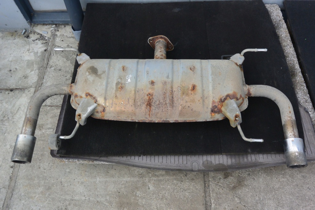 фото №1, Труба гаситель выхлоп mazda cx9 ii 16- 2.5 t