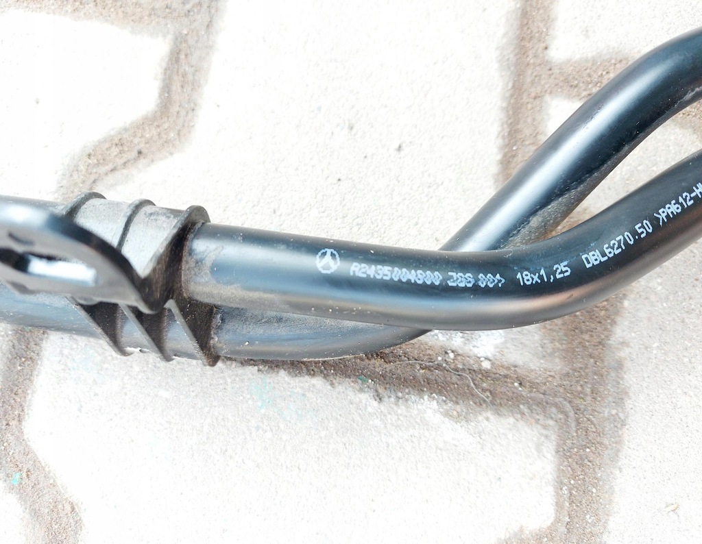 фото №9, Mercedes eqb w243 x243 23r. провода охлаждение аккумулятора a2435004800