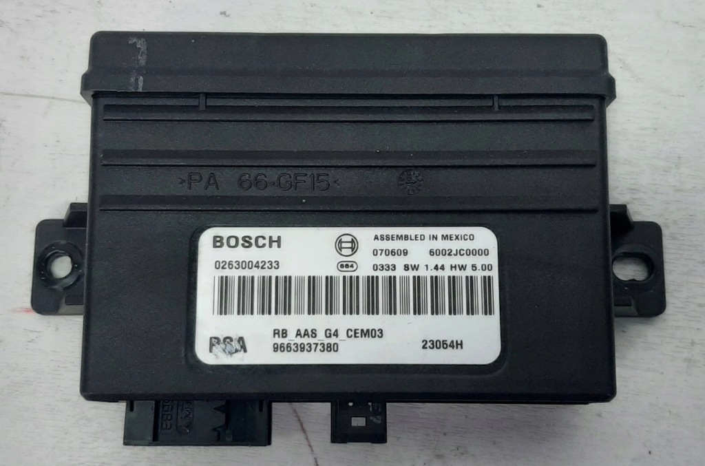 фото №1, Модуль парковки pdc citroen c4 picasso