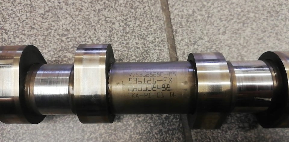 Вал распределительного вала клапанов выхлоп citroen 1.6 thp vti с Разборки