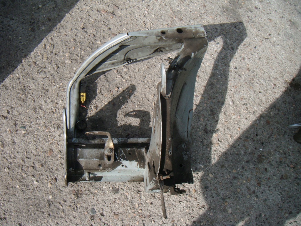 фото №1, Audi a6 c6 04-11 лонжерон рама подкрылок панель фары четверть - левая передняя