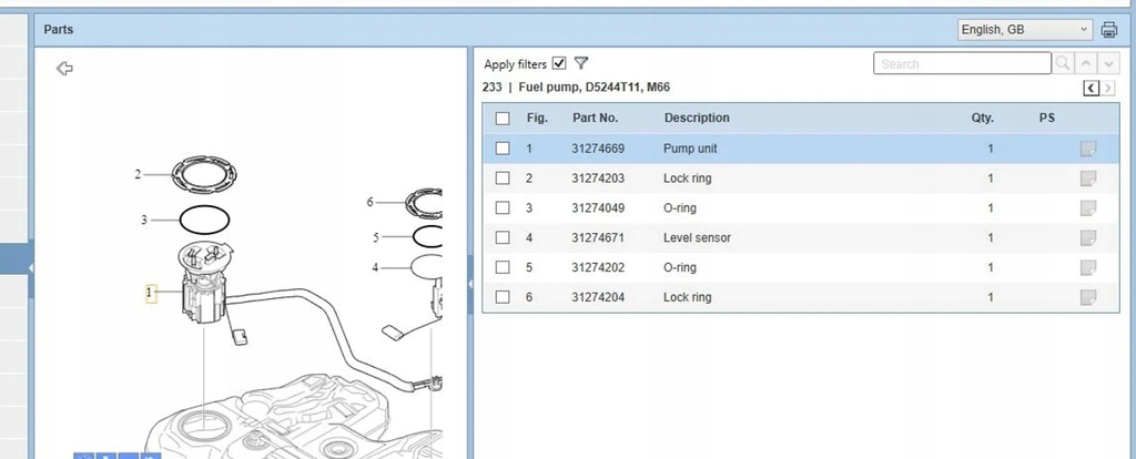 фото №8, Volvo v70 2013 насоса топливные
