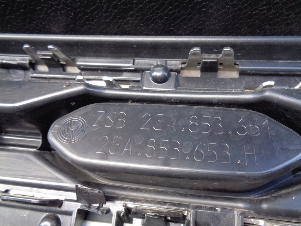 фото №6, Решётка радиатора решётка радиатора vw t-roc 2ga lift r-line led