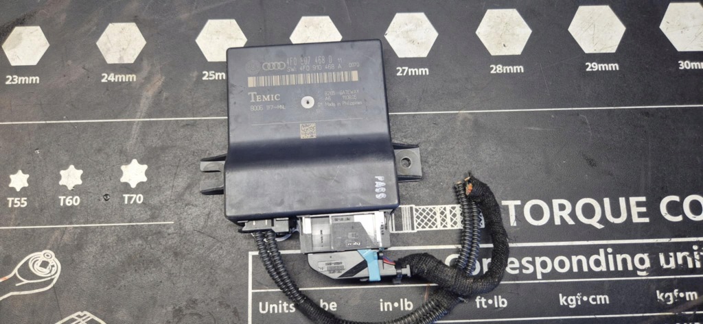 фото №1, Модуль блок управления шлюз audi a6 c6 4f0907468d