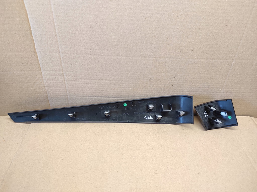 фото №8, Накладки панелі приладової панелі консолі renault laguna iii 684200003r 684210004r