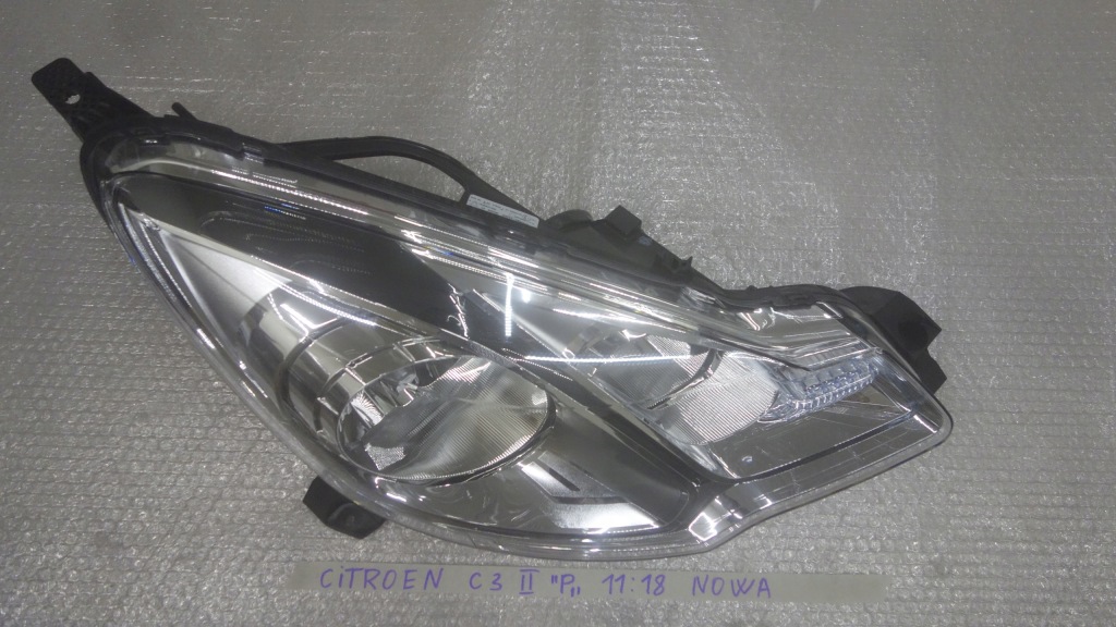 фото №2, Лампа правый перед citroen ds3 c3 ii lift nowa oryg