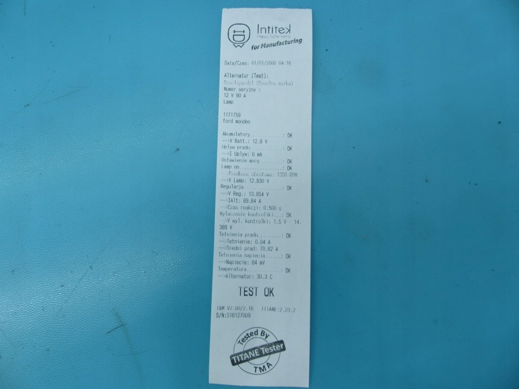 Test генератор ford mondeo mk2 0123212001 2.0 16v Недорого