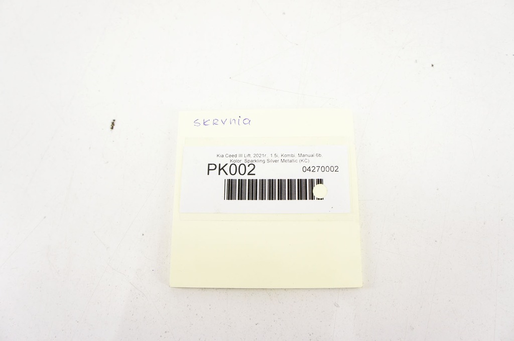 фото №11, Pk002 kia ceed iii 1.5i коробка передач передач wmj6c