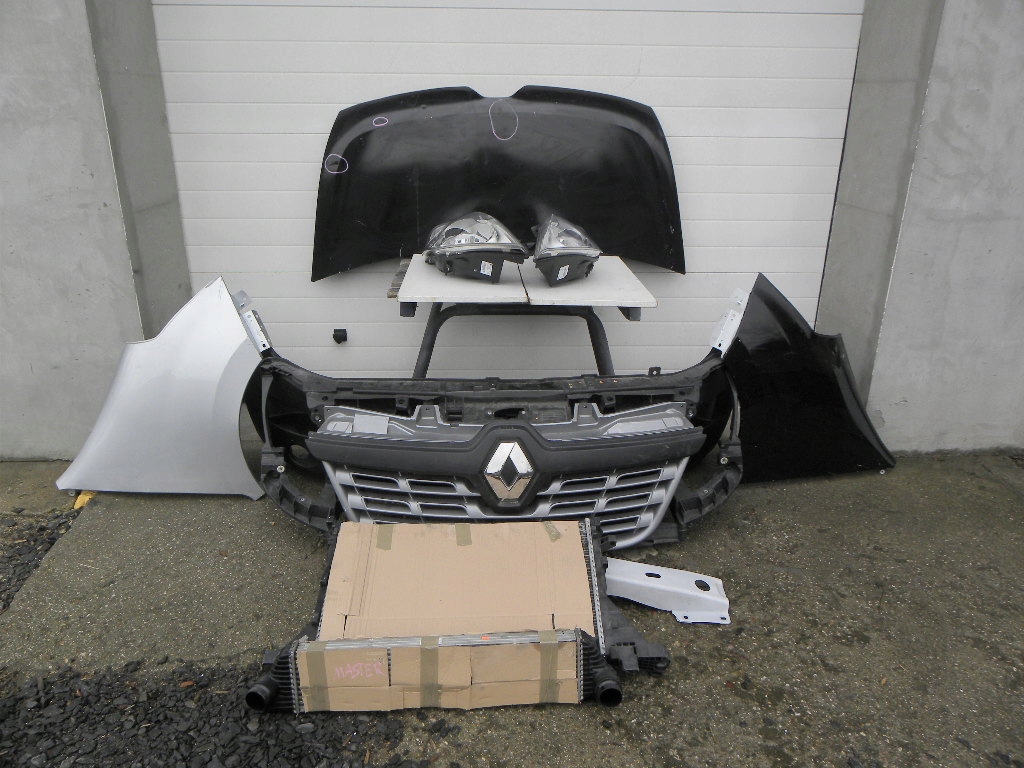 фото №1, Renault master iii lift капот, лампи бампер,