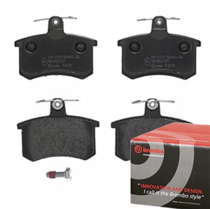 фото №1, Гальмівні колодки гальмівні задня brembo do audi a8 4.2 s8