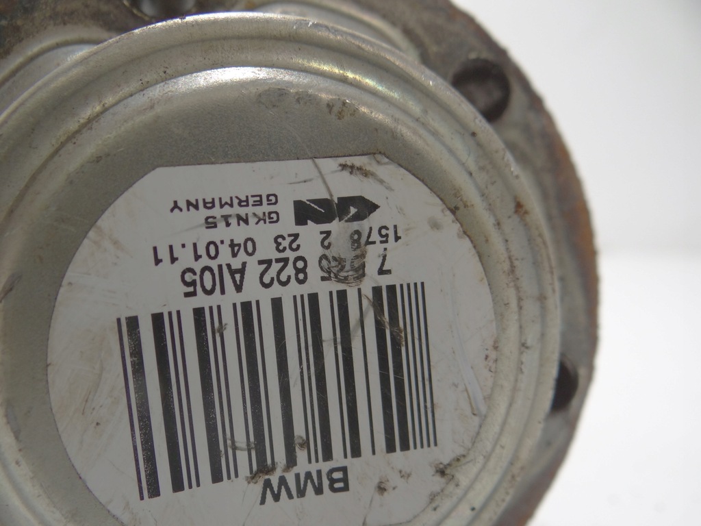 фото №6, Приводной вал правая задняя bmw e92 lci n43b20a 7525822 механическая коробка передач