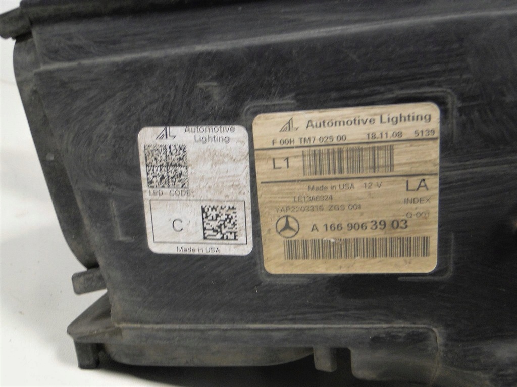 фото №12, Mercedes gle w166 166 лампа левая led ils поворотная