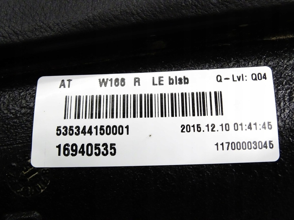 фото №14, Панель приладів приладова панель приладів консоль merecdes gle w166 amg шкіра nić