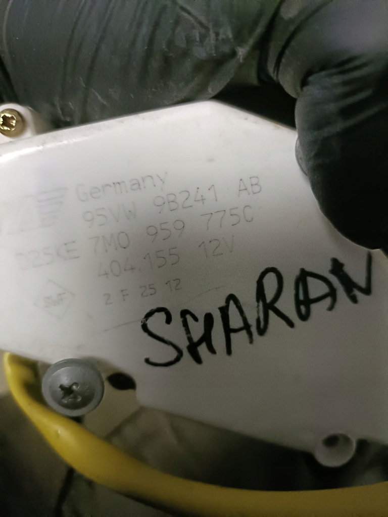 фото №6, Привод замка крышка топлива 7m0959775 vw sharan seat alhambra ford galaxy