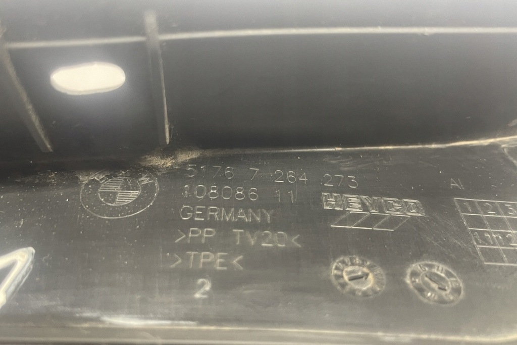 фото №10, Направляющая передний lewego крыла bmw 4 coupe f32, f82 7264273 3.0l