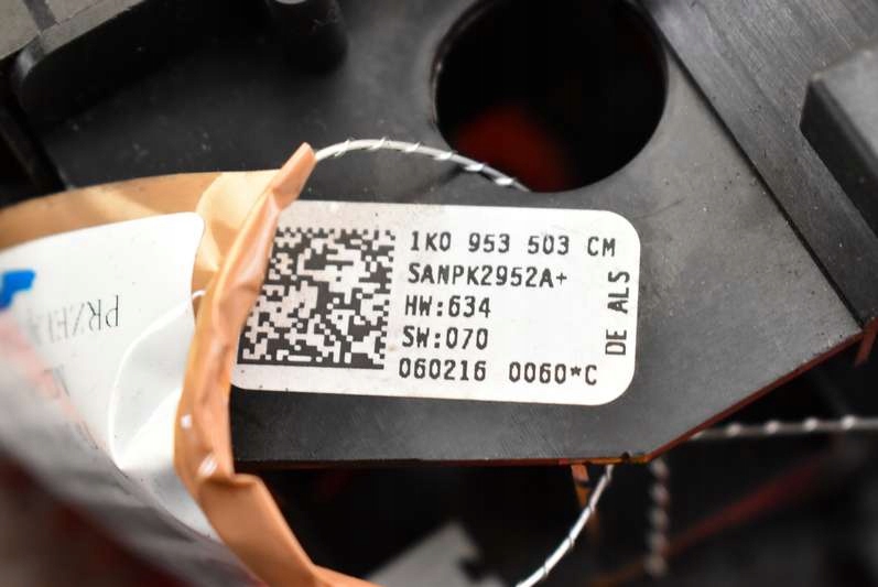 фото №10, Переключатель комбинированный подрулевой переключатель 1k0953503cm vw golf 5 v plus 03-09