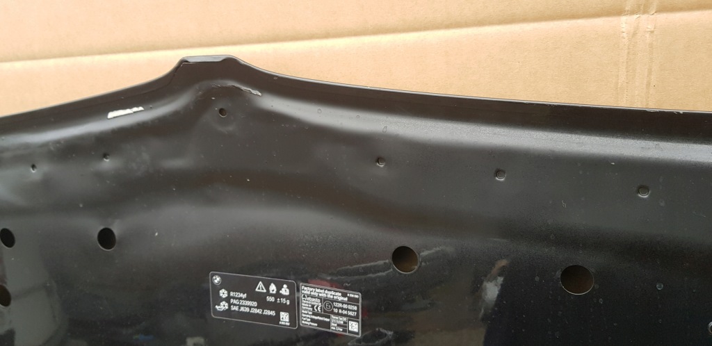 фото №12, Bmw 3 g20 g21 капот крышка двигателя czarna alu