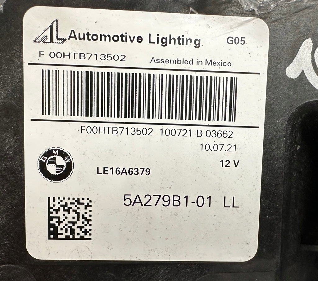 фото №13, Bmw x5 g05 x6 g06 лампа левая правая bmw laser версия shadow полный black