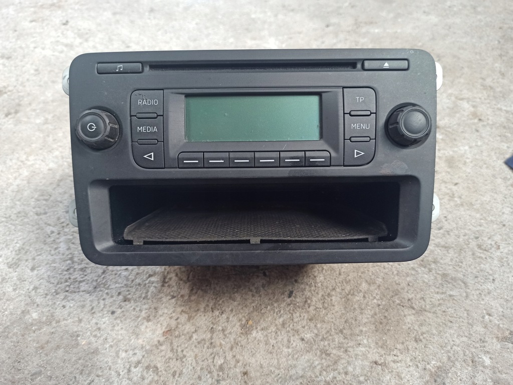 фото №1, Радио cd blues skoda fabia ii roomster 5j0035152d